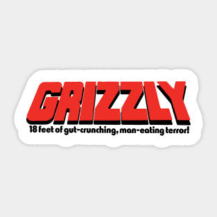 Grizzly Sticker